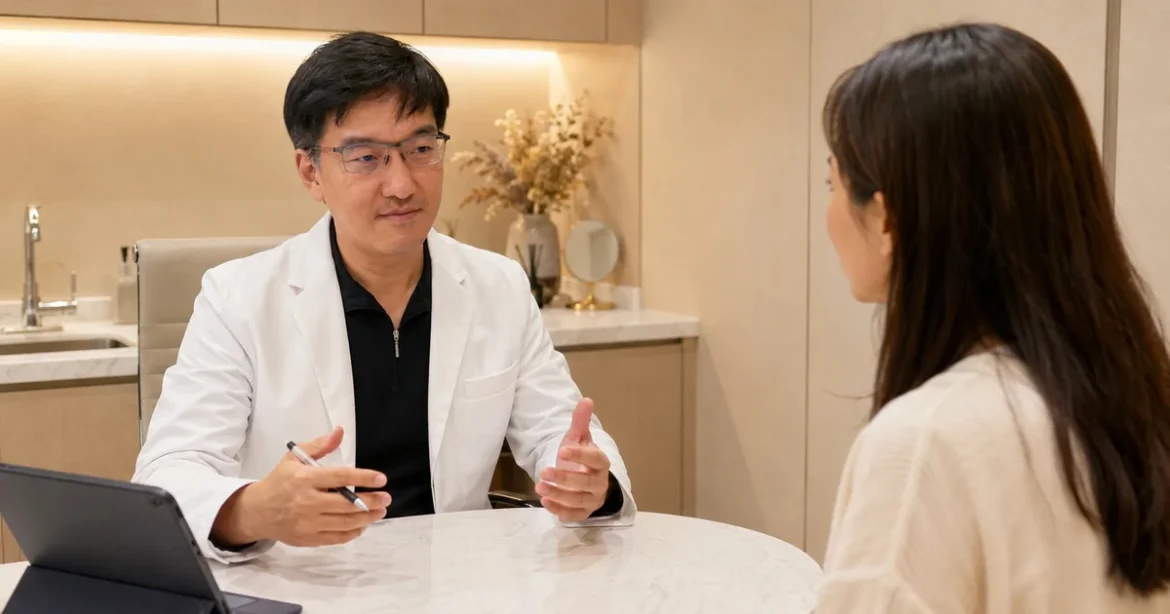 吳芮醫師介紹醫美療程術後居家照護的正確方式。
